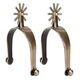 Obotsnoi Pferd-Ersatz-Zink-Legierung, Western-Sporen mit Zahnrädern, für...