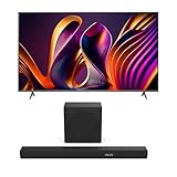 Hisense Bundle of 55E7NQ Pro 139 cm (55 Zoll) Fernseher, 4K UHD, QLED,...