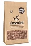 LinsenZeit – Braune Linsen 600g – Beluga Linsen – Laird-Linsen -...