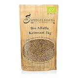 Bio Alfalfa Luzerne Keimsaat - Sprossensamen für die Zucht von...