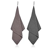 LLOUSSAK 2 Stück Doppelseitige Faser Barista Tuch, Spüllappen...