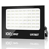 URTBST LED Strahler Außen 100W,LED Strahler 10000LM 7000K Kaltweiß...