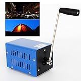 20W Handkurbel-Generatoren,Tragbare Notdynamotor,Kleine Handkurbel mit USB...