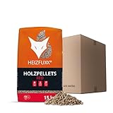 Holzpellets Red Sackware 15 kg - 6mm Hartholz Pellets mit hohem Heizwert &...