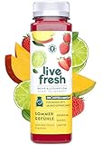 LiveFresh Sommergefühle | 12x250ml kaltgepresster Fruchtsaft aus Äpfeln,...