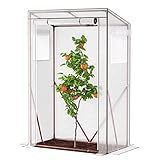 UDPATIO Tomaten Gewächshaus, klein Foliengewächshaus Tomatengewächshaus...