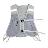 Laufweste für Frauen | Jogging-Set mit Taschen, atmungsaktive Trinkweste...