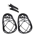 Crampons Ice Stleps Traction Anti Slip -Crampons Schneegriffe sichere...