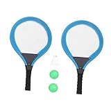 LIOOBO 2 Stück Teiliges Badminton Tennis Schläger für Outdoor...