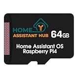 HomeAssistantHub Home Assistant OS für Raspberry Pi 4 microSDXC 64 GB...