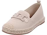 TOM TAILOR Damen Slipper in Beige, Größe 40