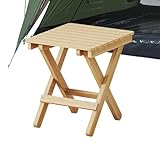 zusammenklappbarer Tritthocker – robuster Klapphocker | kompakter Stuhl...