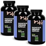 basics Magnesium Premium Komplex Kapseln - 5 hochwertige Formen - 410 mg...