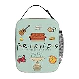 TFDGDGH Freunde TV Show Isolierte Lunchtasche Tragbarer Lunchcontainer...