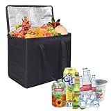 Kühltasche, Isoliertasche, Thermotasche, Picknicktasche Groß, 40L...