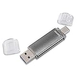 Hama 128GB USB-Speicherstick mit USB 2.0 & microUSB (2-in-1 USB-Stick, z.B....