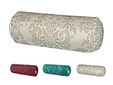beties Epoche Nackenrollenbezug ca. 15x40 cm Kissenbezug mit 3D Ornament...