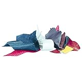 Rayher 8301500 Lederreste, gemischt, Beutel 500g