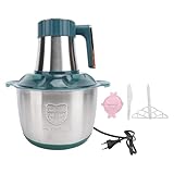 500 W Elektrischer Fleischwolf, 5 L Edelstahl-Küchenmaschine, Mixer für...