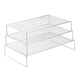 Grillregal - 14,09 Zoll Backgrill, Kühlregal Zum Backen, 3 -Schicht...