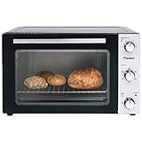 Bestron AOV45 2-in-1 Mini-Backofen mit Drehspieß, 45 Liter, 1800 W,...