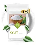 Premium Xylit Zucker 1 kg - 100% Birkenzucker Xylit - Xylit Zuckerersatz...