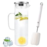 Diompirux 1,5 Liter Hitzebeständig Wasserkocher mit Griffen,...