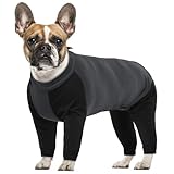 Hundepyjamas, Hund Onesie Hund Kleidung Weich HundPullover 4-beinige...