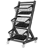 Einzelhandelsregal, 3-stöckiger Snack-Organizer für Speisekammer und...