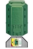 NEUDORFF Thermokomposter mit Bodengitter DuoTherm 530 L rattensicherer...