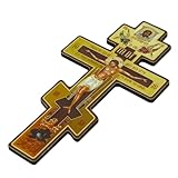 Senermter Russisch Orthodoxes Kreuz, Aufhängen Benediktuskreuz Wandkreuz...