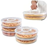 Frischhaltedose mit Deckel und Griff, 30,5 cm, wiederverwendbar, 2 Fächer,...