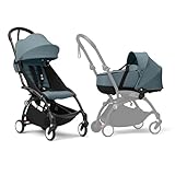 Stokke YOYO3 Kinderwagen mit Liegewanne - Enthält schwarzem Rahmen, YOYO 6...