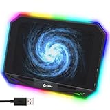KLIM K21 + Laptop Kühler Stand mit RGB Hintergrundbeleuchtung + 11' - 17'...