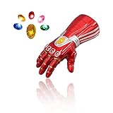 SINSEN LED-Leucht-Handschuhe mit Unendlichkeitssymbol und abnehmbaren...