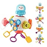 AMFUN Motorikwürfel Baby 6 12 18 Monate, 8 in 1 Montessori Spielzeug,...
