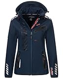 Geographical Norway Damen Softshelljacke Übergangsjacke Frühlings Regen...