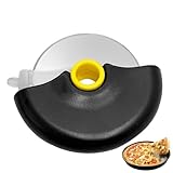 Pizza Slicer - Edelstahl -Pizza -Walzenschneider - rostresistente Pizza...