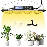 Pflanzenlampe LED Vollspektrum, AG600W LED Grow Lampe Vollspektrum, 256...