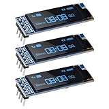 APKLVSR 3PCS 0.91' I2C Display Modul,IIC I2C Display OLED Anzeigemodul...