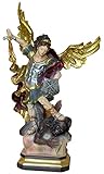 Kaltner Präsente Geschenkidee - 14,5 cm Heiligenfigur Heiliger Michael...