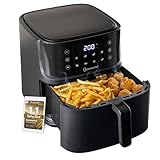 Sommertal HF760 – XXL Airfryer 7,6 L für 12 Portionen, spart bis zu...