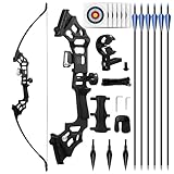 SERfawnCH Pfeil und Bogen Set Recurvebogen Set 30/40LBS 51' für...