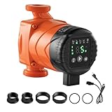 VEVOR LPS25-6BP/130 Zirkulationspumpe, Umwälzpumpe aus Gusseisen, 58 LPM,...