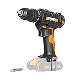 WORX WX370.9 Akku Schlagbohrschrauber 20V - 50Nm, 2-Gang-Getriebe &...