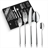 WMF Boston Besteck Set 12 Personen, Essbesteck 60 teilig, Monobloc-Messer,...