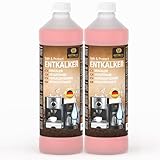 Coffeeano 2x 750ml Entkalker für Kaffeevollautomaten und Kaffeemaschinen,...