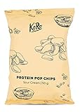 KoRo - Linsen Pop Chips mit Sour Cream 50 g - Fettreduzierter* Snack -...