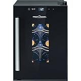 ProfiCook® Weinkühlschrank für 6 Flaschen, Getränkekühlschrank mit...