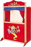 ToyToyToy Handpuppentheater großes Puppentheater Kasperltheater 120 cm aus...